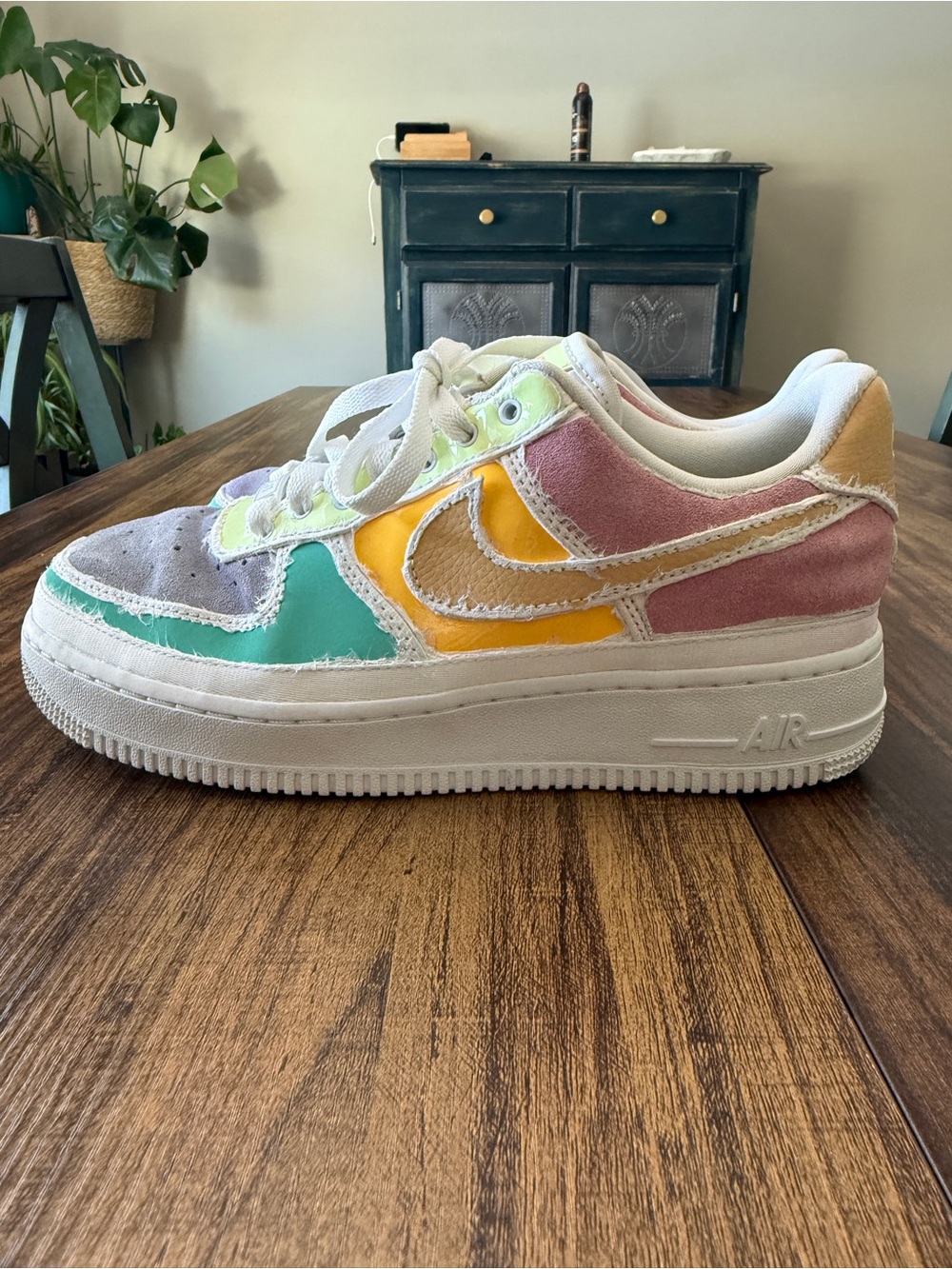 Nike Air Force 1 '07 LX Pastel Reveal Women's Sneakers Size 8.5- Retired - Picture 10 of 16